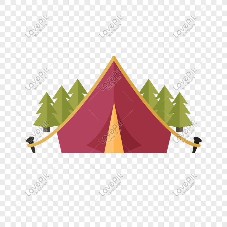 Summer Camp Cartoon Camping Tent Vector PNG Image And Clipart Image For  Free Download - Lovepik | 610858448