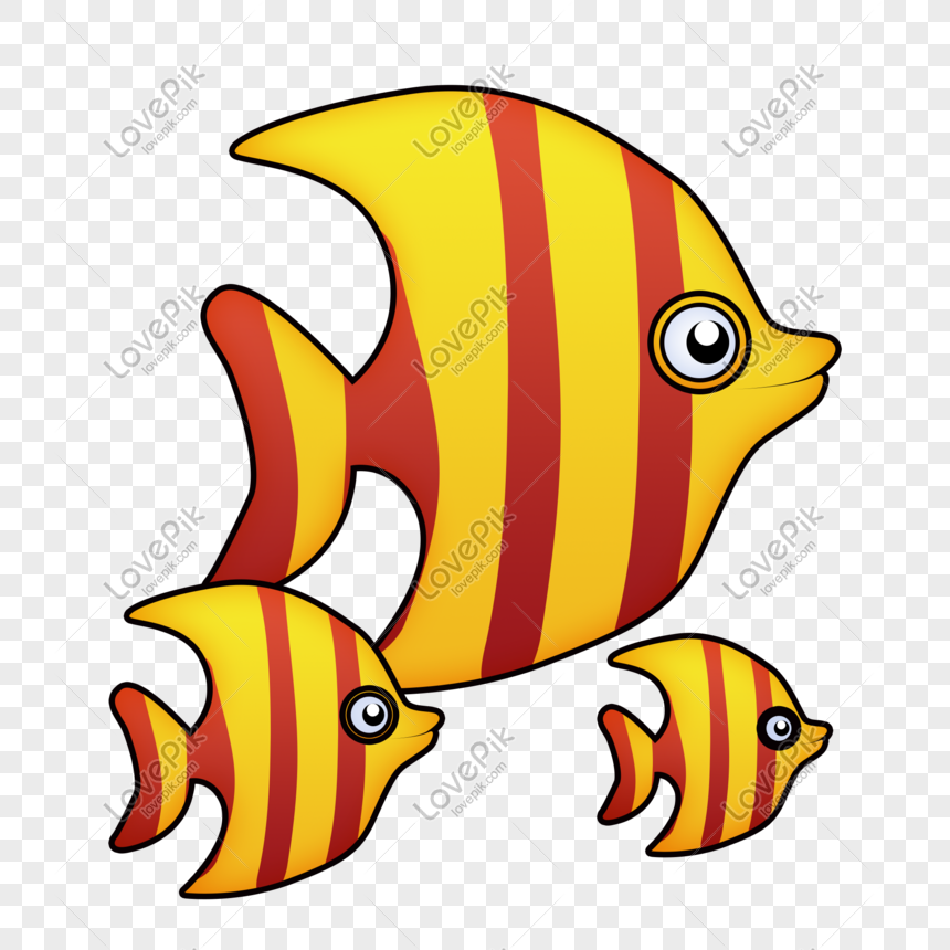 Cartoon Sea Fish Png Material PNG Image And Clipart Image For Free Download  - Lovepik | 610859298