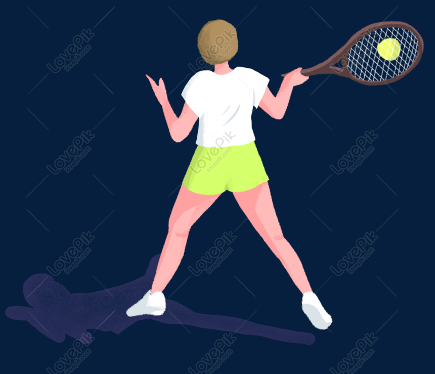 テニスのテーマイラストイメージ グラフィックス Id Prf画像フォーマットpsd Jp Lovepik Com