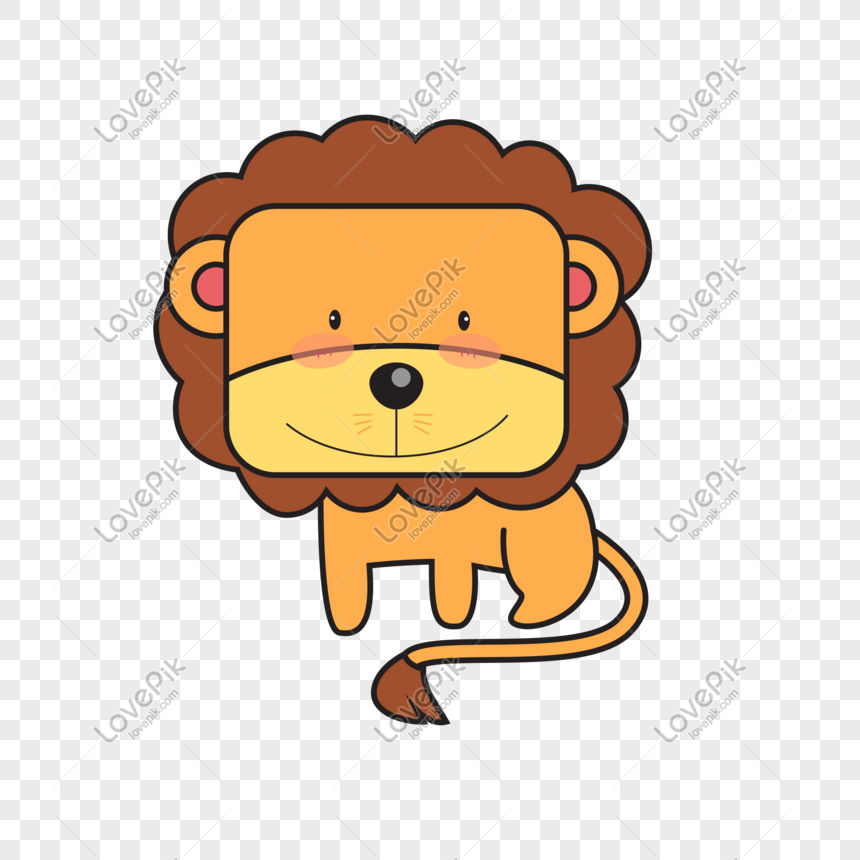 Gambar Singa Keren Kartun