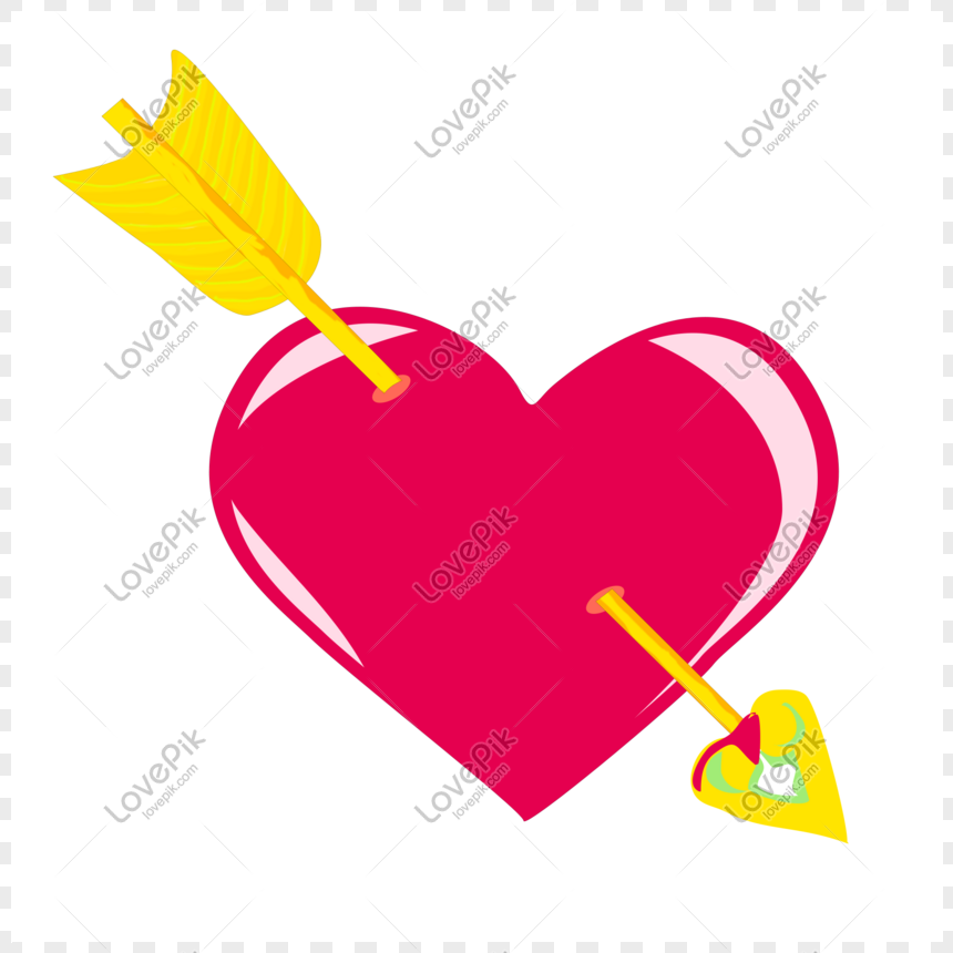 Hand Drawn Heart Vector Png