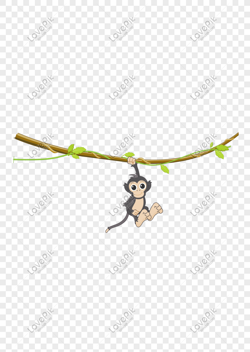 Hình ảnh Dễ Thương Khỉ Leo Cây Nho Phim Hoạt Hình PNG Miễn Phí Tải Về -  Lovepik