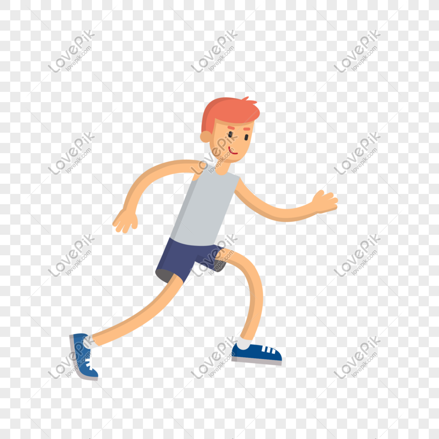 Sport Fitness Cartoon Running Vector PNG Hd Transparent Image And Clipart  Image For Free Download - Lovepik | 610932244