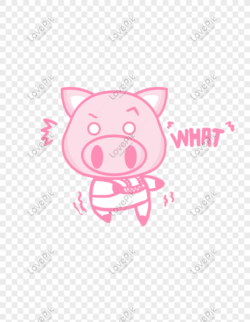 Photo De Cochon Q Version Personnage De Dessin Anime Image Animal Chat Di Cochon Version Q Animal Graphique Images Free Download Lovepik