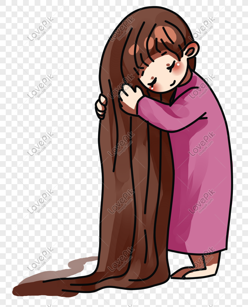Fairy Tale World Long Hair Princess Lettuce Girl PNG Image Free Download  And Clipart Image For Free Download - Lovepik | 610936791