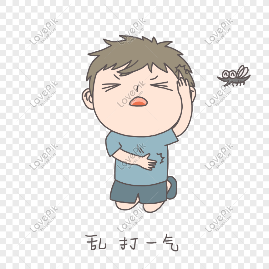 Hình ảnh Vẽ Tay Minh Họa Vui Nhộn Chơi Muỗi Cậu Bé Vẽ Nguệch Ngoạc Yếu Tố  PNG Miễn Phí Tải Về - Lovepik