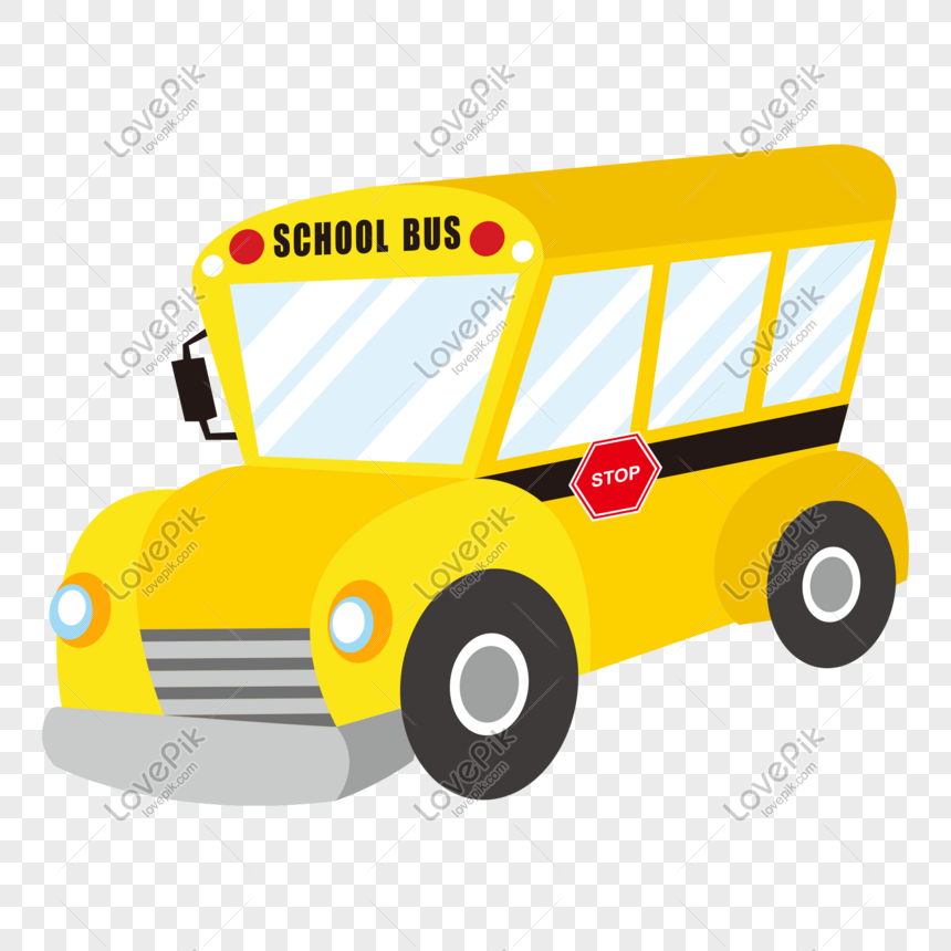 Cartoon Vector Children School Bus PNG Image Free Download And Clipart  Image For Free Download - Lovepik | 610964961