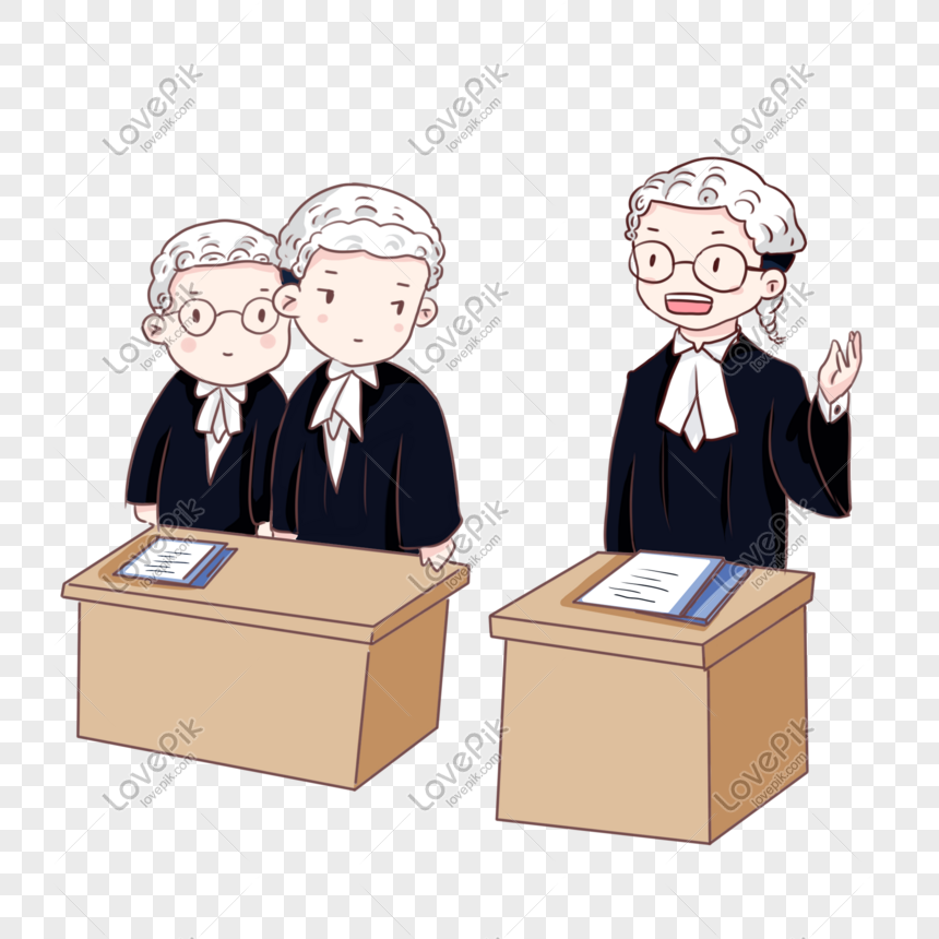Hand Drawn Cartoon Lawyer Debate PNG Free Download And Clipart Image For  Free Download - Lovepik | 610958703