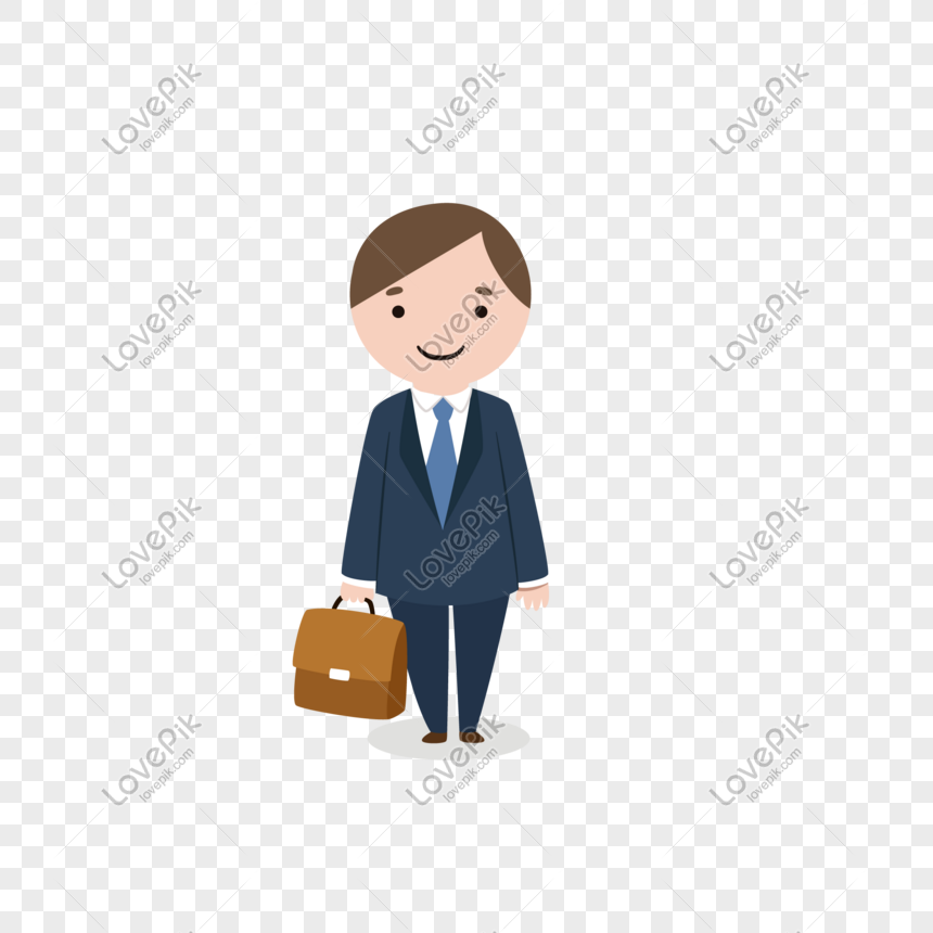 Cartoon Character Office Worker Illustration PNG Free Download And Clipart  Image For Free Download - Lovepik | 610990163