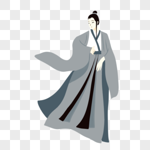 Hanfu Cartoon Image PNG Images With Transparent Background | Free ...