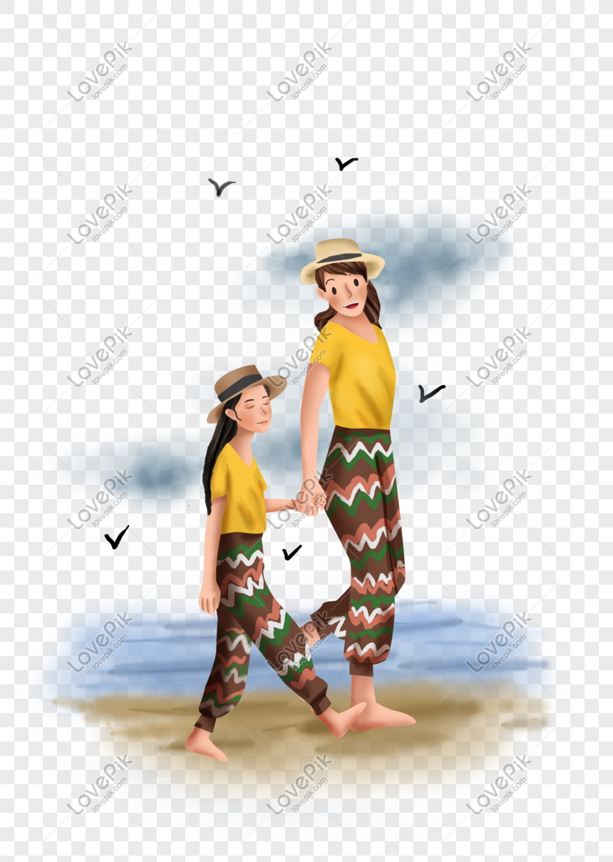 Hình ảnh Mẹ Và Con Gái đi Du Lịch Vào Ngày Du Lịch Thế Giới PNG ...