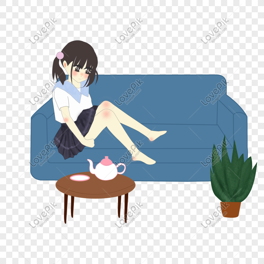 Cùng đến với chàng trai ngồi trên ghế sofa và uống trà trong bức tranh này. Nét vẽ chân thật, sắc nét cùng với sắc màu uyển chuyển tạo nên bức tranh đầy phong cách. Đặc biệt là bạn có thể tưởng tượng ra nhiều câu chuyện liên quan đến chàng trai và tách trà thơm ngon này.