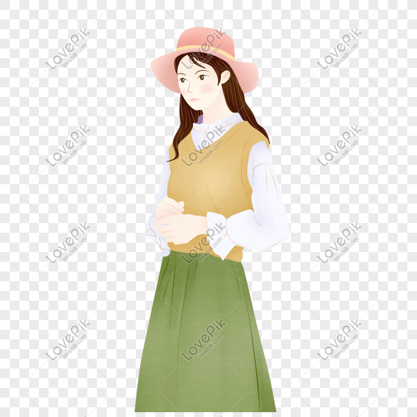 Sunshine Outdoor Girl Illustration PNG Transparent Image And Clipart ...