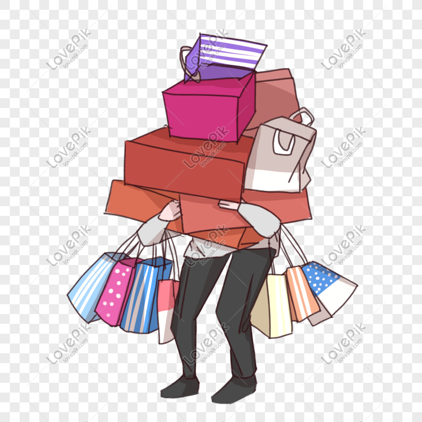 Promotional Theme Shopping Cartoon Image Illustration PNG Image And Clipart  Image For Free Download - Lovepik | 611070158