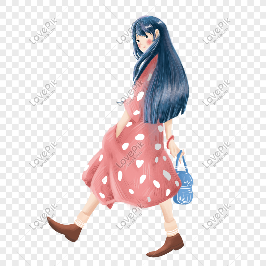 水彩風手描きのドレスの女の子のイラストイメージ グラフィックス Id Prf画像フォーマットpsd Jp Lovepik Com