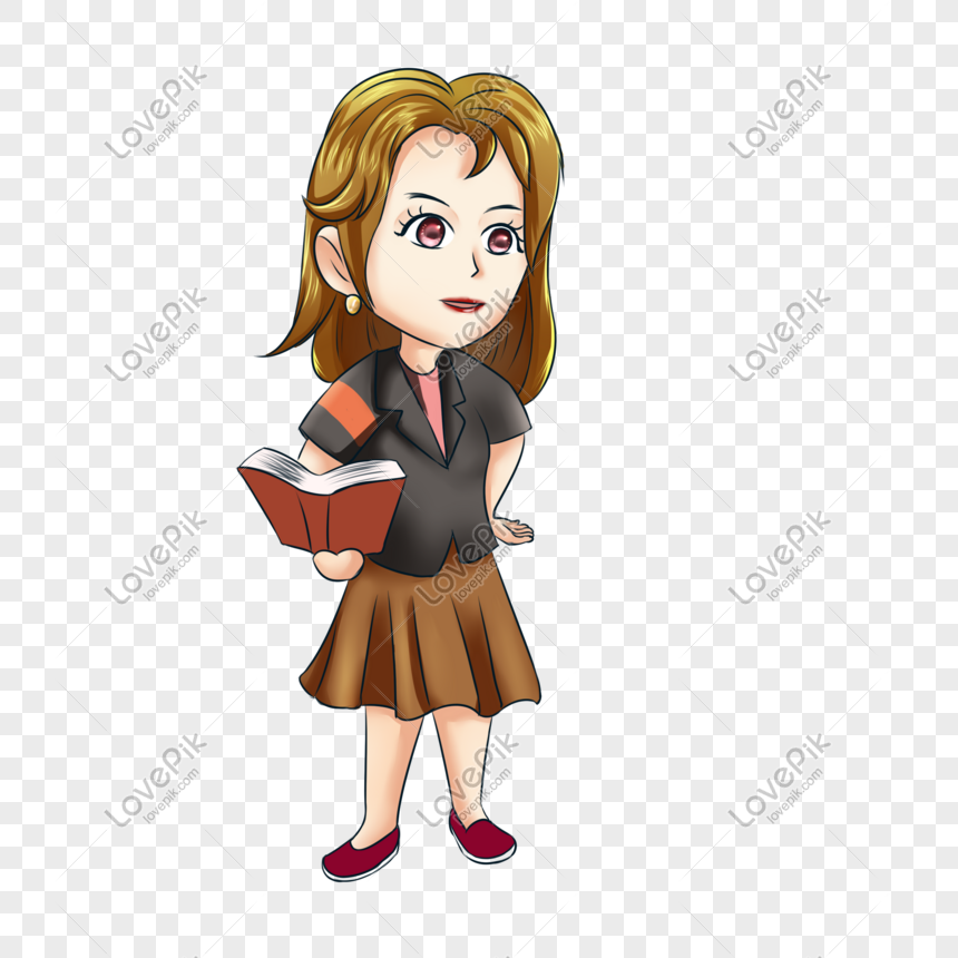 Cartoon Teacher Training Teacher Senior High School Student My PNG  Transparent Background And Clipart Image For Free Download - Lovepik |  611083550