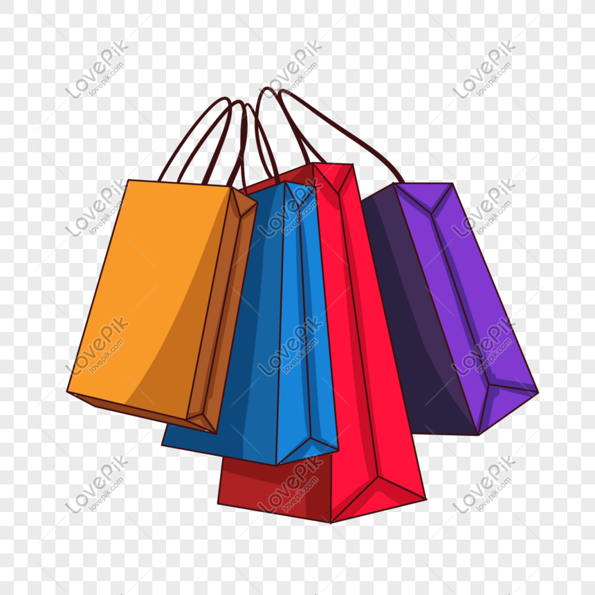 Shopping Holiday Shopping Bag Cartoon Hand Drawn Illustration PNG Image  Free Download And Clipart Image For Free Download - Lovepik | 611085441