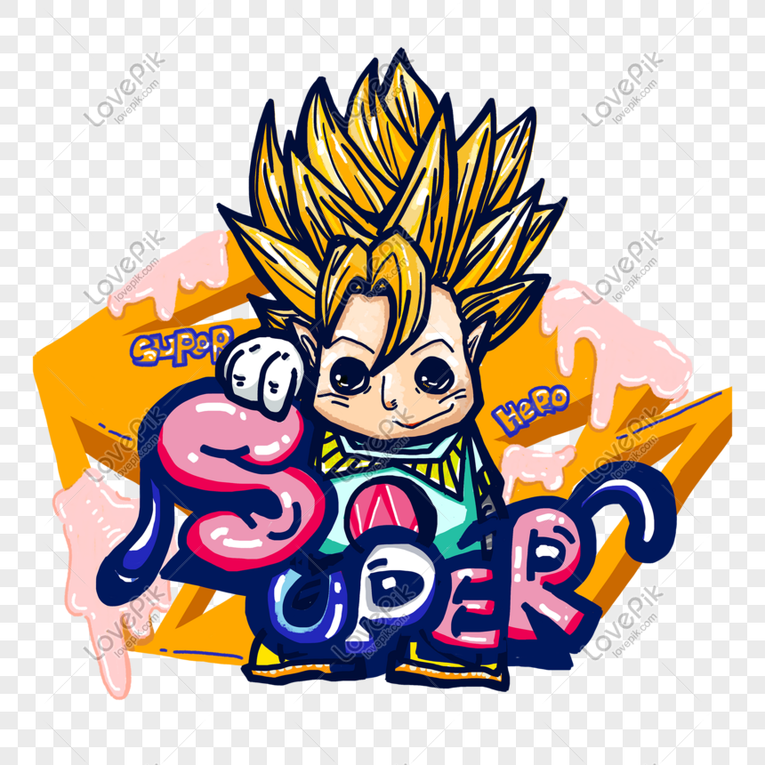 Super Saiyan 5 transparent background PNG cliparts free download