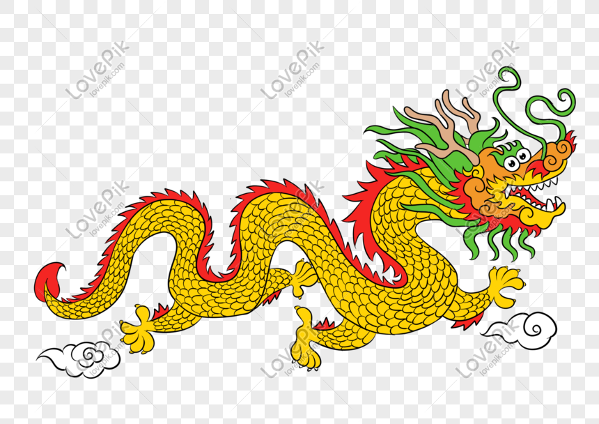 Golden Dragon PNG Images With Transparent Background | Free Download On  Lovepik