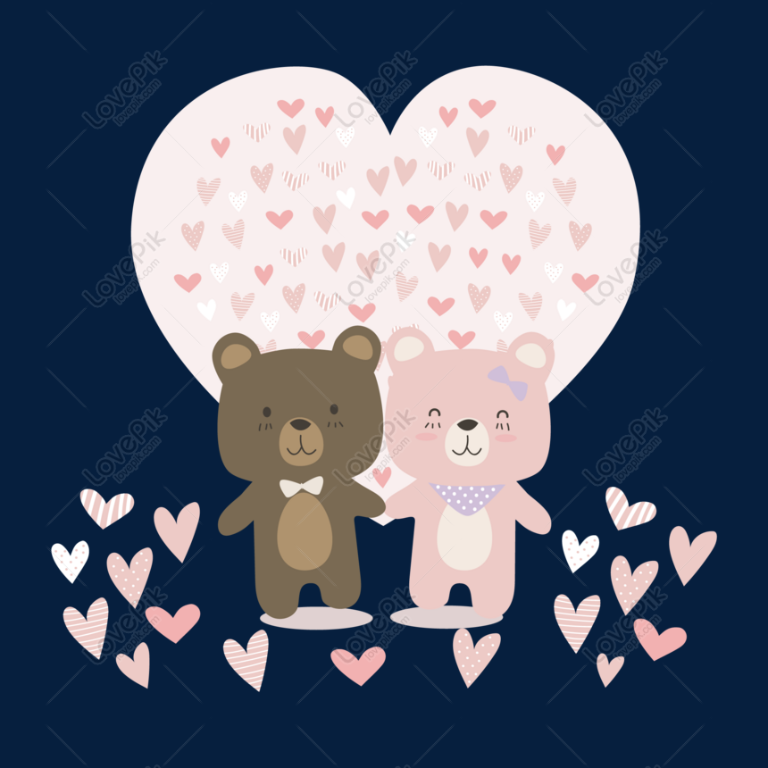 770 Koleksi Gambar Kartun Romantis Beruang HD Terbaik