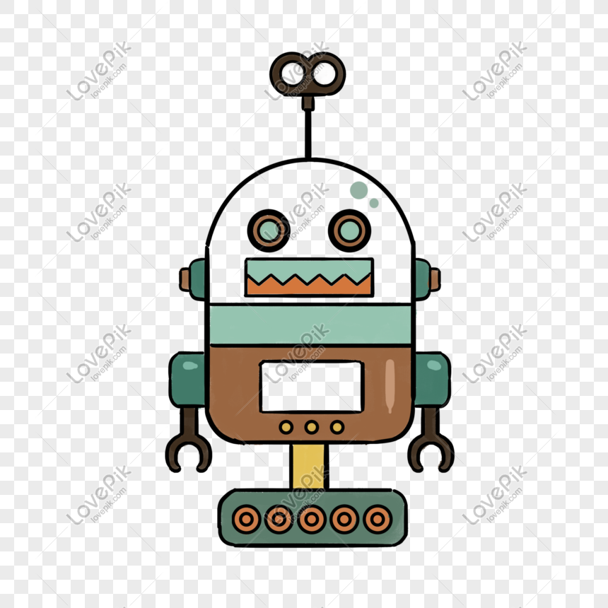Cute Robot Cartoon Illustration PNG Image And Clipart Image For Free  Download - Lovepik | 611115068