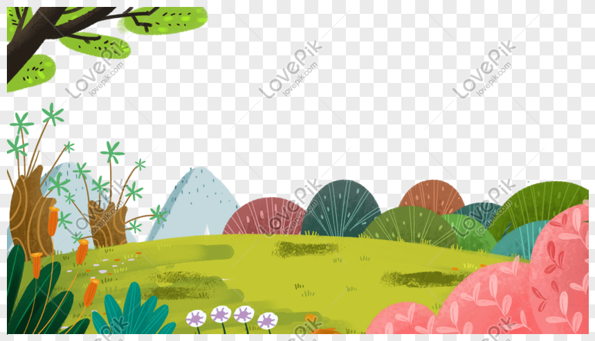 Natural Scenery View Poster Border Background Free PNG And Clipart Image  For Free Download - Lovepik | 611114019