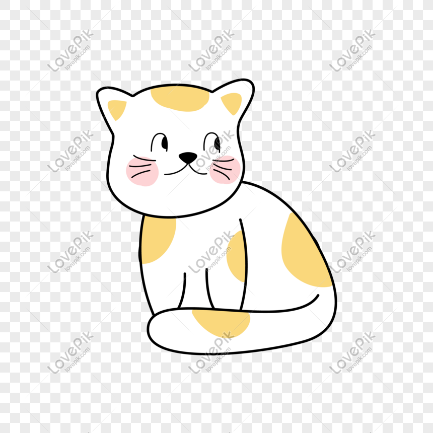 Gambar kucing comel kartun