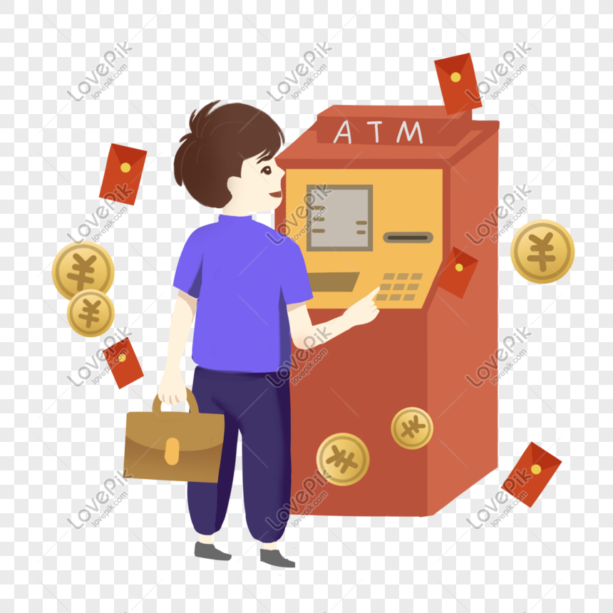 Financial Withdrawal Of Money Atm Machine Withdrawal PNG Image Free  Download And Clipart Image For Free Download - Lovepik | 611126011
