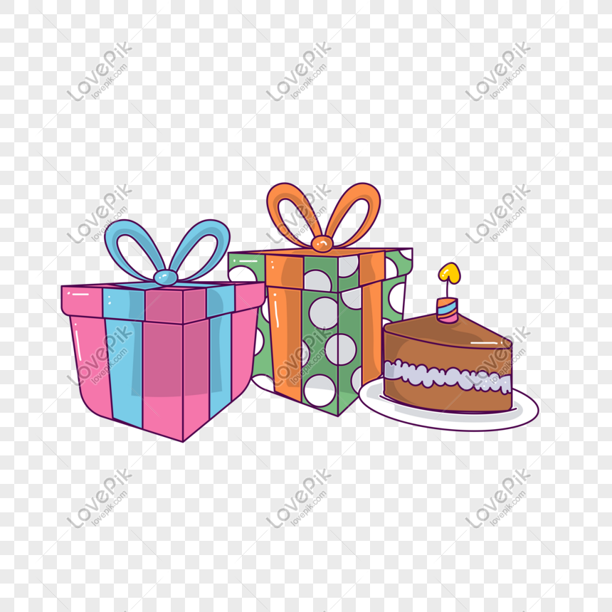 Iedereen Allemaal Uitstekend Cartoon Gift Gift Box And Cake Png PNG Hd Transparent Image And Clipart  Image For Free Download - Lovepik | 611127334