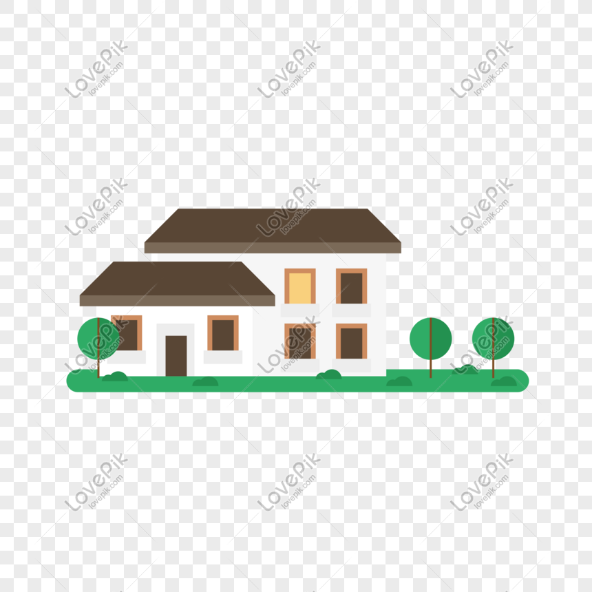 Cartoon Building House Png PNG White Transparent And Clipart Image For Free  Download - Lovepik | 611127332
