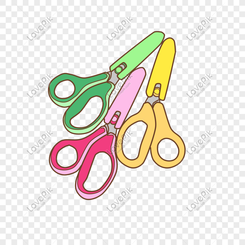 equality Derivation Tremble scissors cartoon png stick on suit