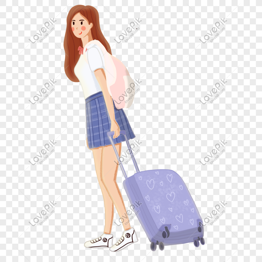 young girls suitcase