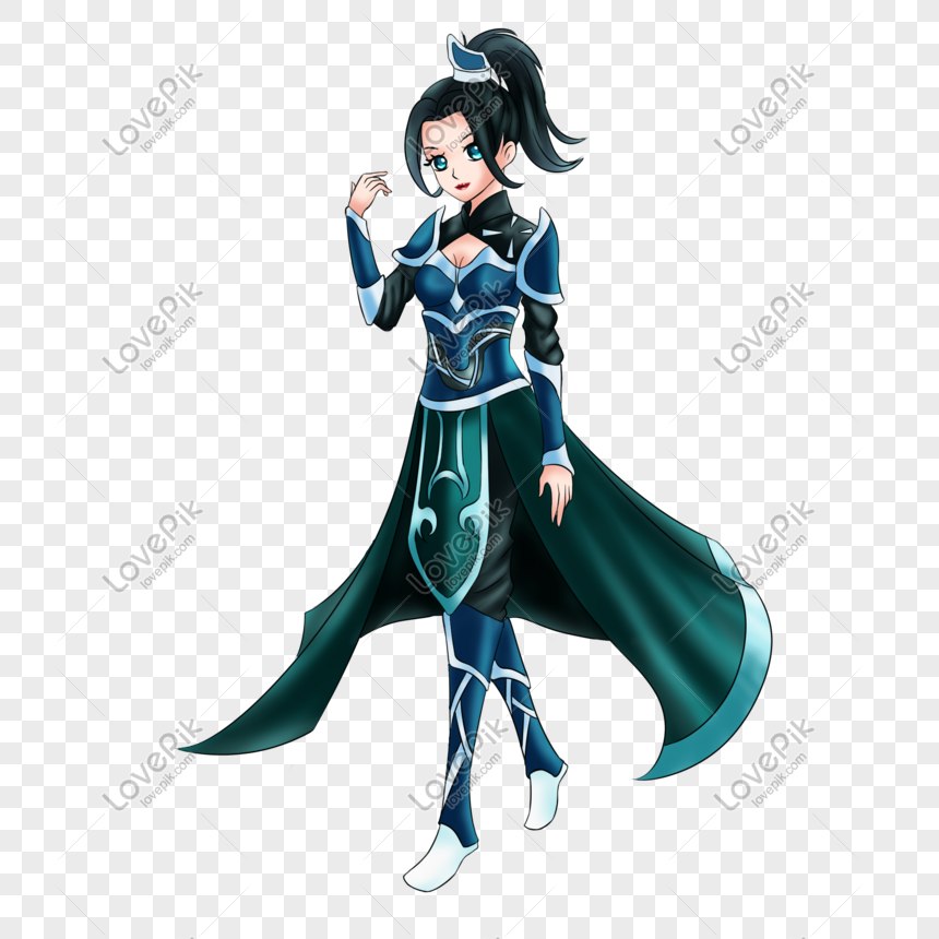 Female Japanese Anime Cartoon Character Anime Game Character PNG  Transparent And Clipart Image For Free Download - Lovepik | 611140606