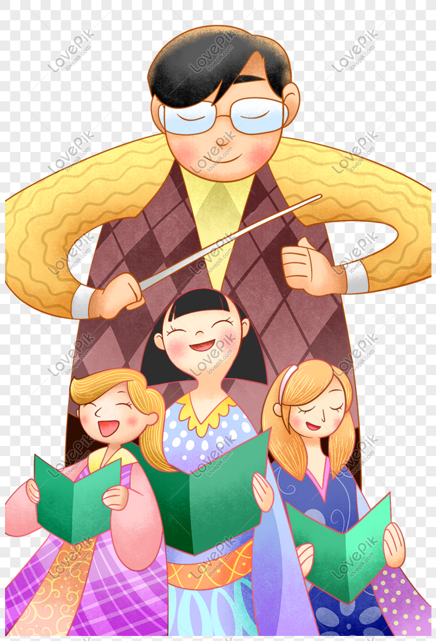 Happy Teachers Day Thanks Teacher Theme Cartoon PNG Image Free Download And  Clipart Image For Free Download - Lovepik | 611139541