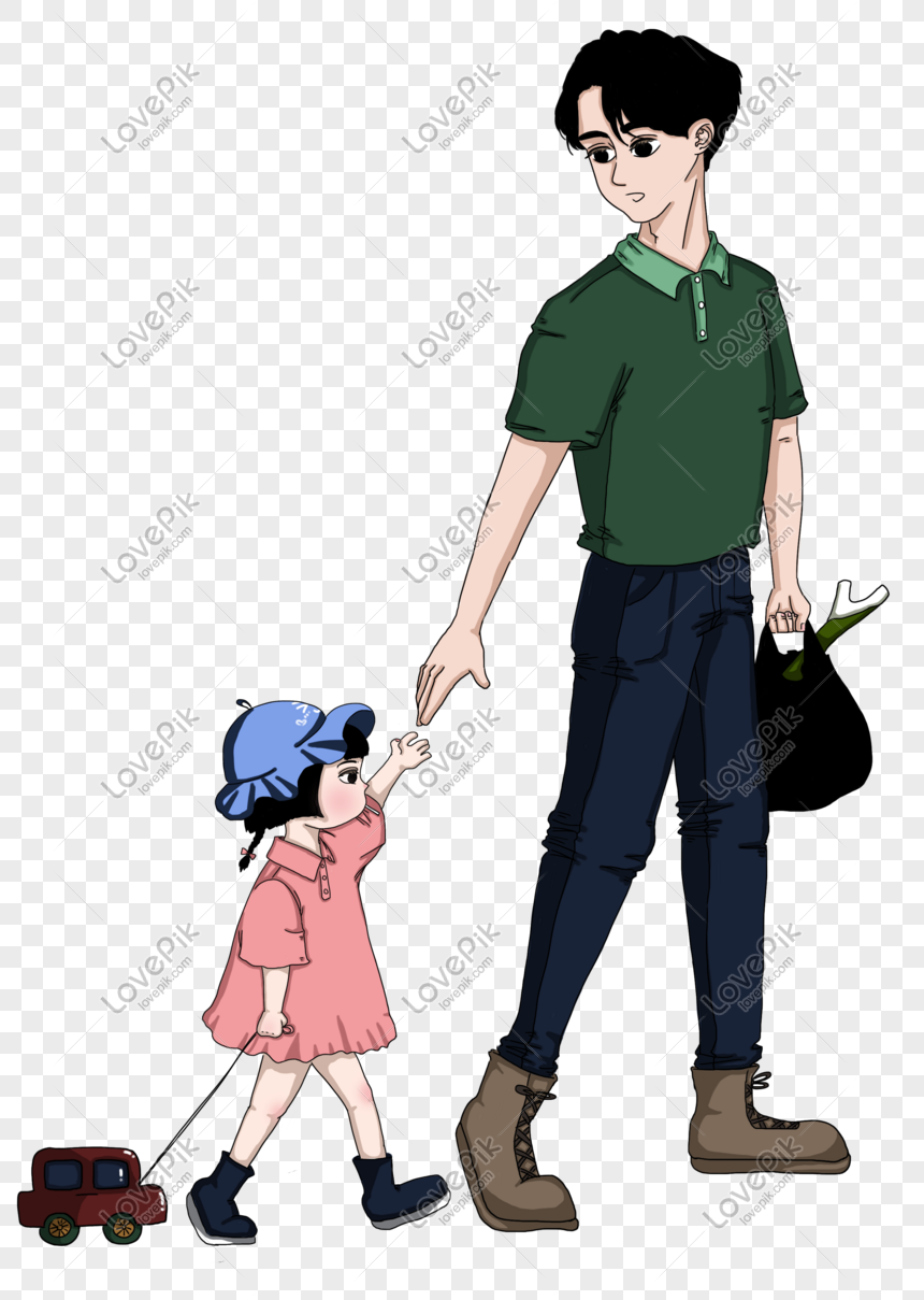 Cartoon Hand Drawn Brother And Sister Going Home PNG Transparent Image And  Clipart Image For Free Download - Lovepik | 611174097