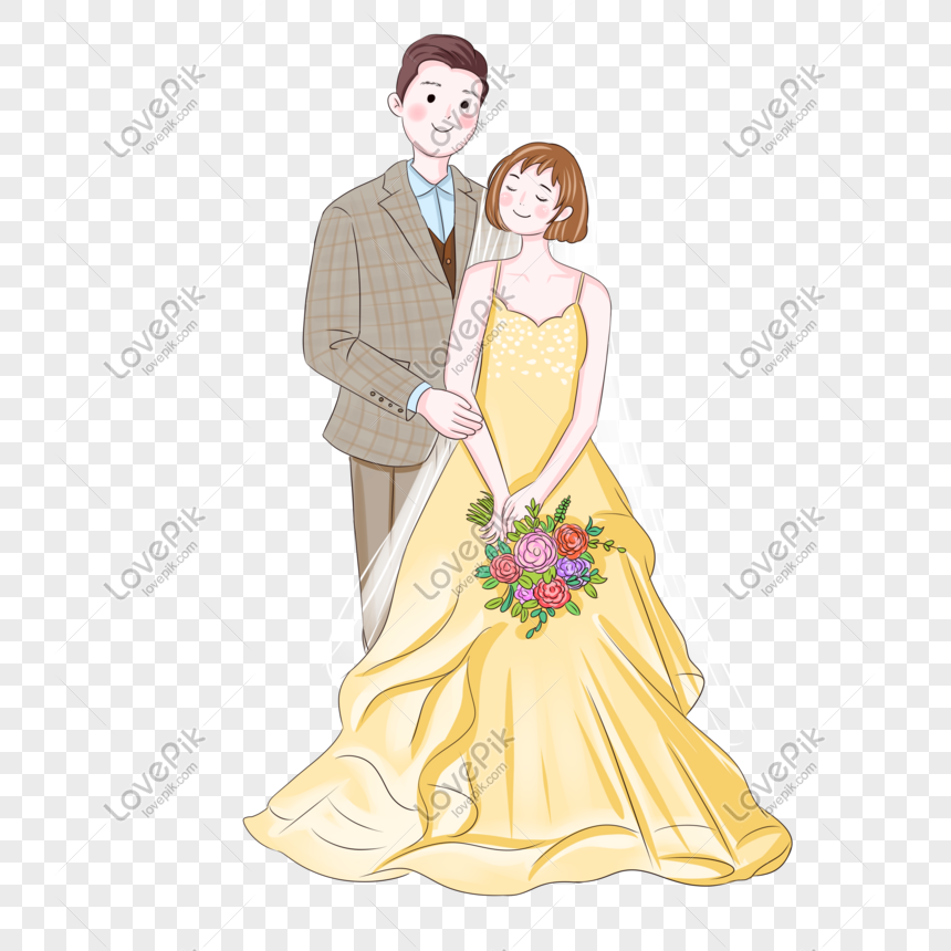 Hand Drawn Wedding Wedding Illustration PNG Transparent Image And Clipart  Image For Free Download - Lovepik | 611160547