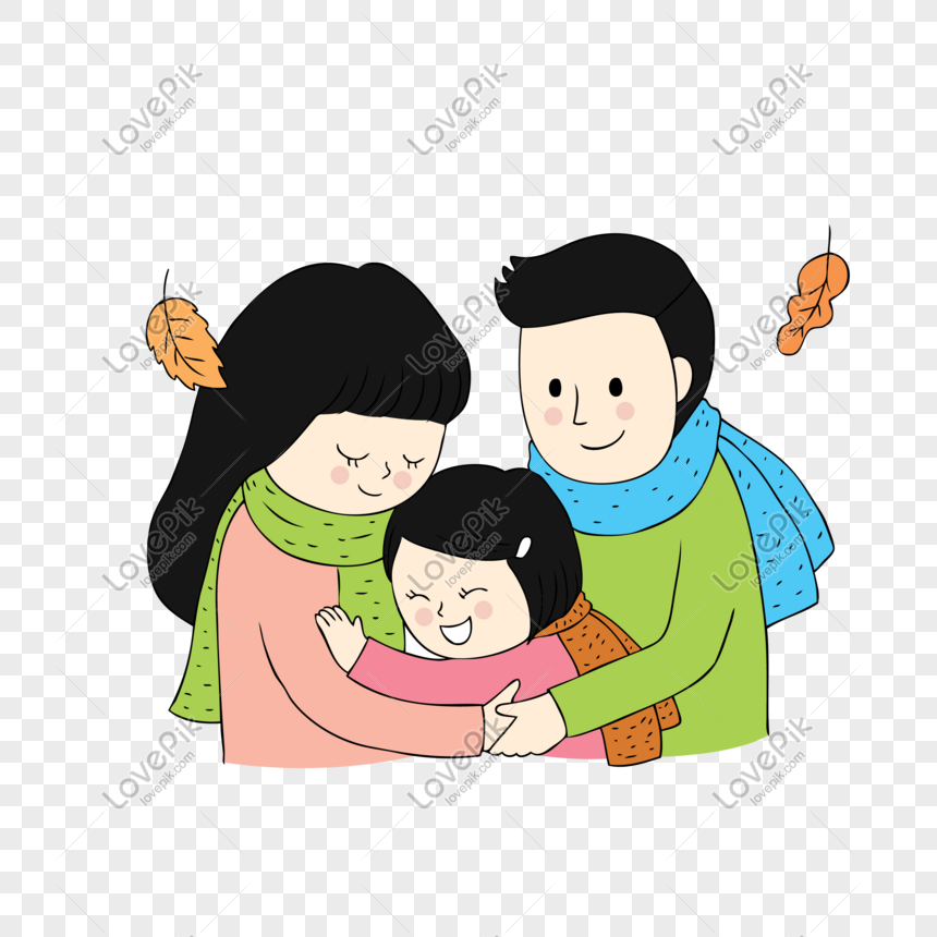 暖かい家族の漫画イラストイメージ グラフィックス Id Prf画像フォーマットpsd Jp Lovepik Com