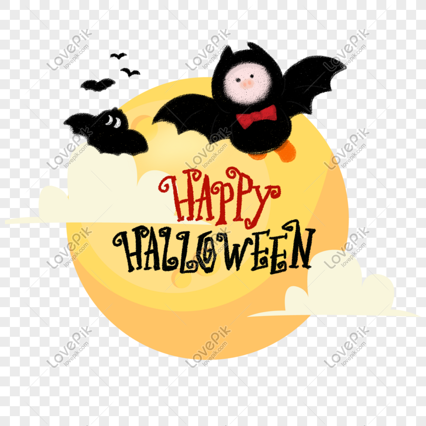 Hình ảnh Halloween Vẽ Tay Con Lợn Con Dơi PNG Miễn Phí Tải Về - Lovepik