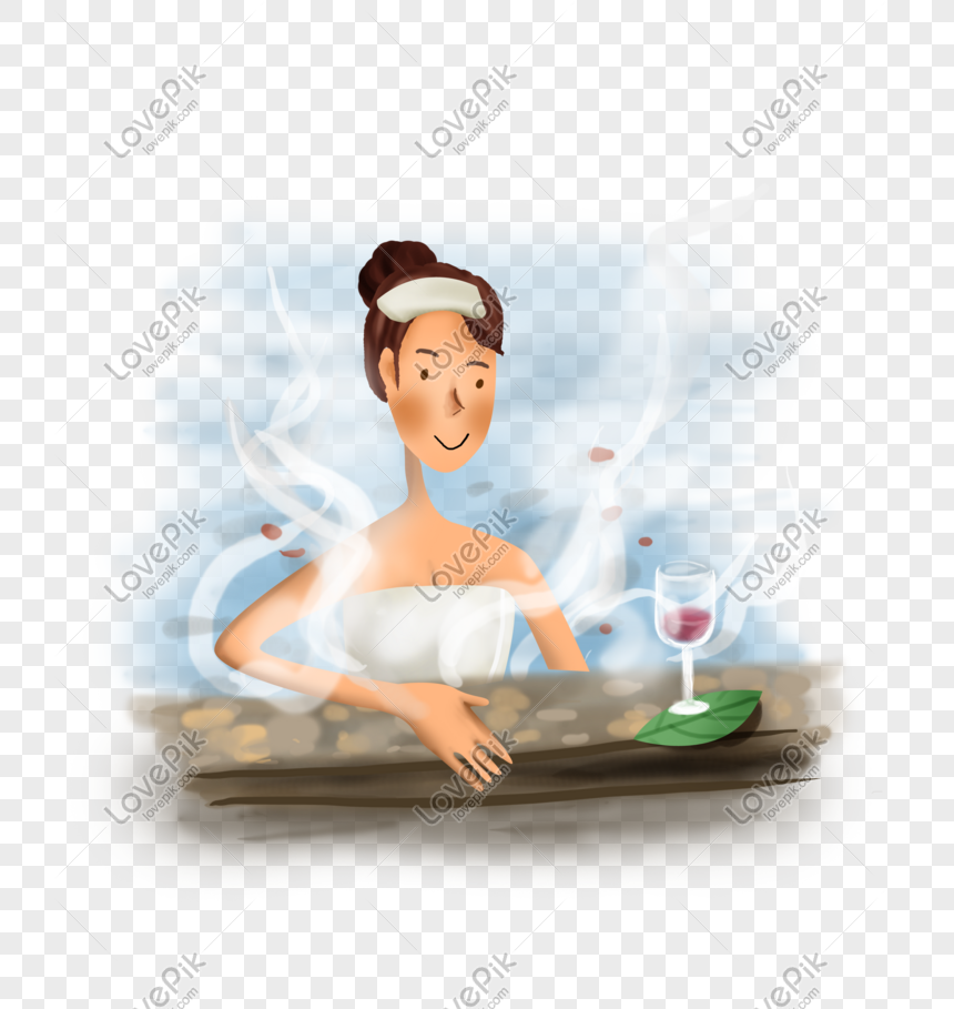 hot spring clipart no background