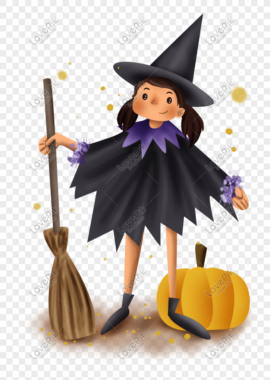 Halloween Fancy Dress Witch PNG Transparent Image And Clipart Image For  Free Download - Lovepik | 611184247