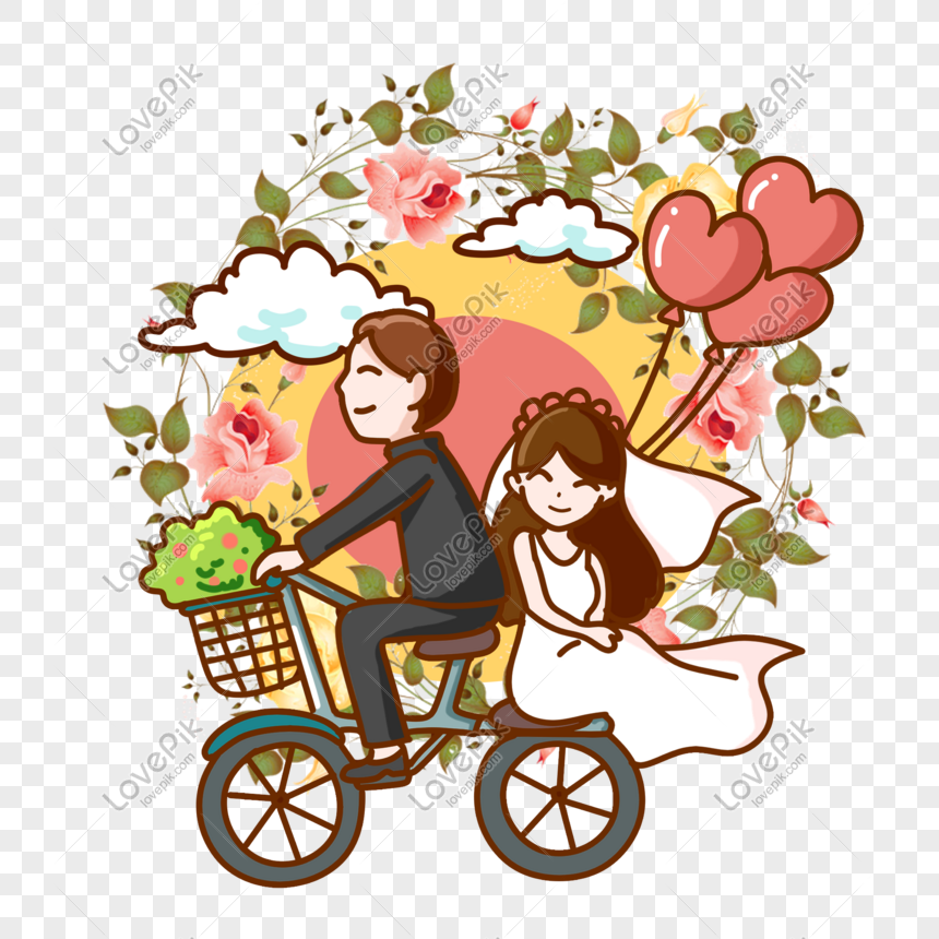 Wedding Cartoon PNG Images With Transparent Background | Free Download On  Lovepik