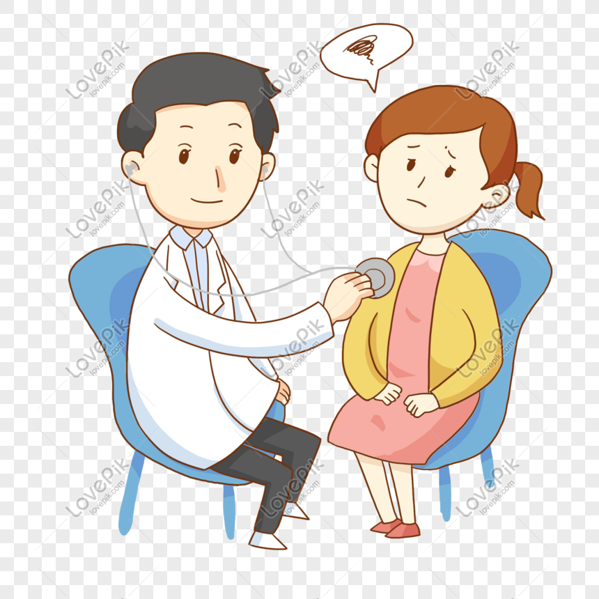 doctor treating patient clipart pictures