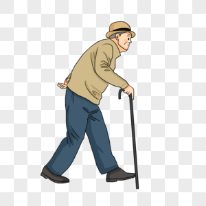 Hunchback Old Man PNG Images With Transparent Background | Free ...