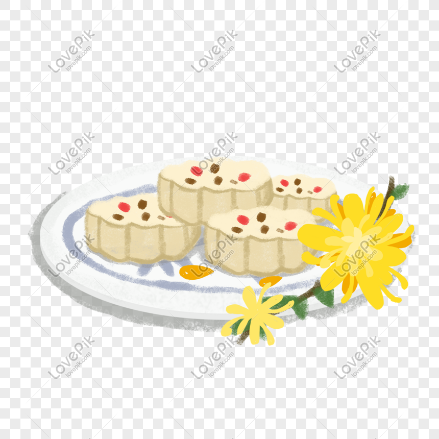 Chongyang Festival Pastry Food Material PNG Transparent And Clipart ...