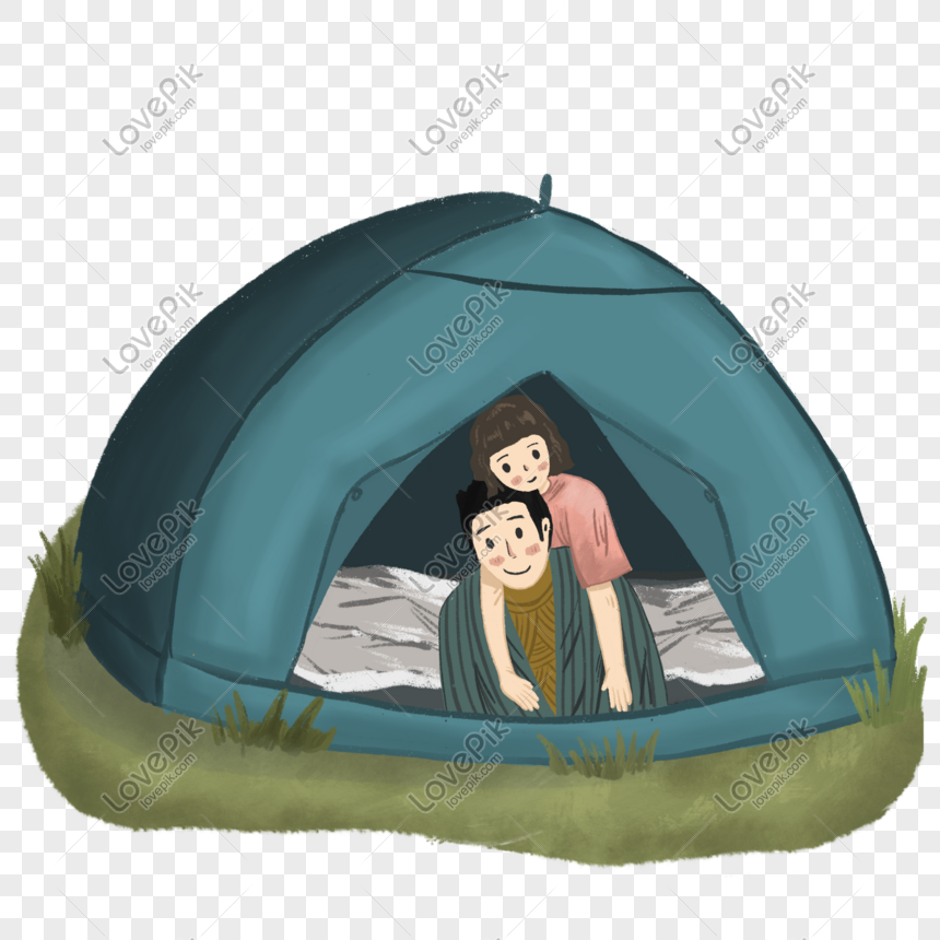 Traveling autumn tour tourism camping hand-drawn cartoon materia, travel, autumn tour, hand-painted png hd transparent image