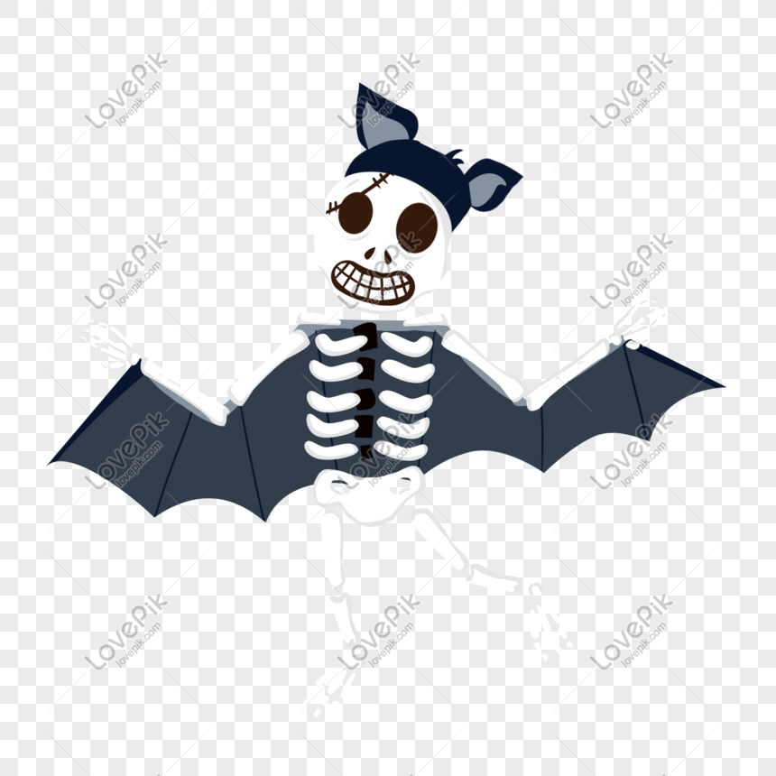Halloween Hand Drawn Cartoon Halloween Horror Bat Dress Up Funny PNG Image  Free Download And Clipart Image For Free Download - Lovepik | 611246501
