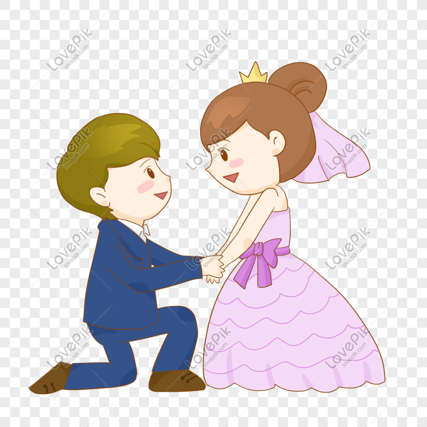 Personaje De Dibujos Animados Amor Romántico Boda Matrimonio Mat PNG  Imágenes Gratis - Lovepik