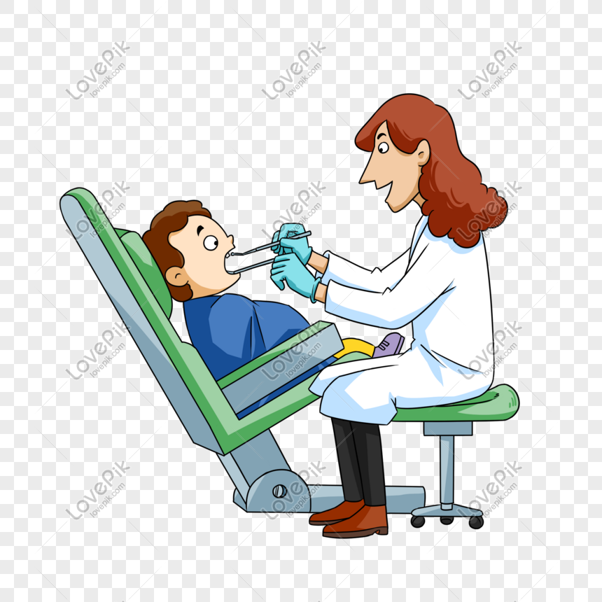 Hand Drawn Cartoon Dentist PNG Transparent Background And Clipart Image For  Free Download - Lovepik | 611259600