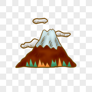 ảnh Hình minh họa thu hút mốc núi Phú Sĩ PNG