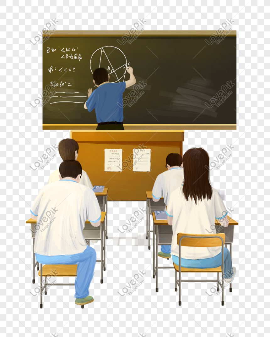 small classroom clipart